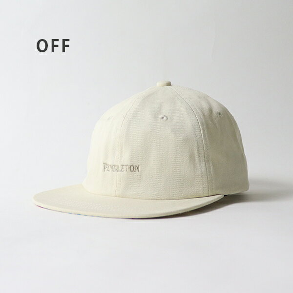 30%OFF / ペンドルトン PENDLETON / TWILL CAP ツイルキャップ / PDT-000-241014 / 帽子 キャップ / ユニセックス / 2024春夏 / ネコポス対応