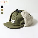 (20%OFF) POLeR |[[ / COTTON BOA FLAP CAP (233MCV0084) (Lbv / Xq) (2023H~)