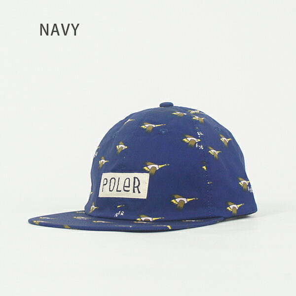 30%OFF / ポーラー POLeR / ALL OVER 6P CAP / 233MCV0093 / キャップ / 帽子 / 2023秋冬 / ネコポス対応