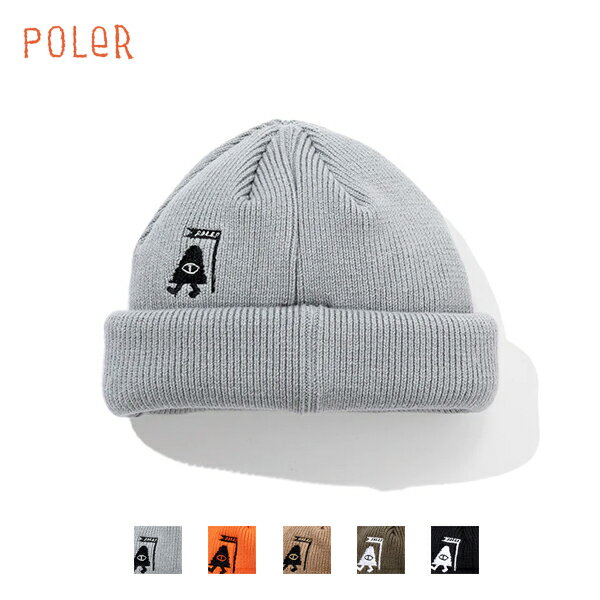 20%OFF / ポーラー POLeR / SUMMIT SHALLOW BEANIE / 233MCV0098 / ニット帽 / 帽子 / 2023秋冬 / ネコポス対応