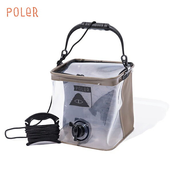 POLeR ポーラー / WATER JUG BAG 233MCV0126 バッカン ウォータージャグ 2023秋冬 