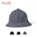 10%OFFクーポン対象 / ポーラー POLeR / DENIM BELL HAT / 251MCV0085 / ハット / デニム素材 / アウトドア / ...