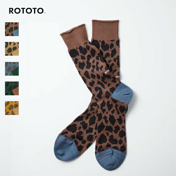 ROTOTO (ロトト) / ORGANIC COTTON & RECYCLE POLYESTER CREW SOCKS