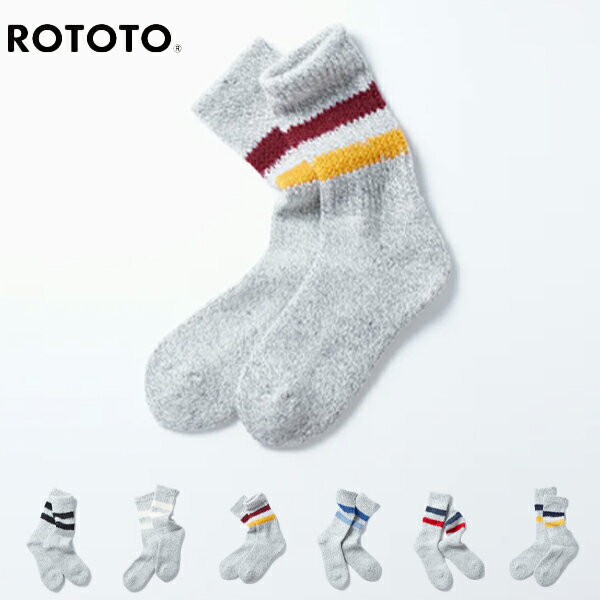 rototo 靴下 メンズ ROTOTO (ロトト) / ROTOTO RETRO WINTER OUTDOOR SOCKS (R1487) (ソックス) (2023秋冬)