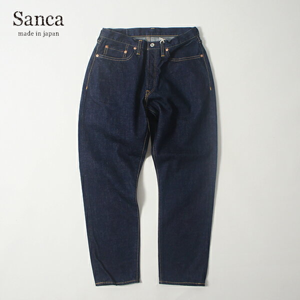 Sanca TJ / 15.5OZ DENIM 5P TAPERED FIT (S23FPT01) (INDIGO) (ep[hfjpc) (Y)