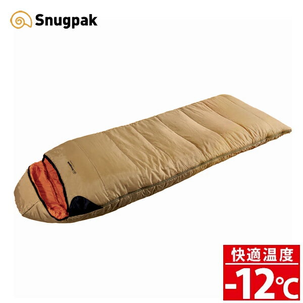 Snugpak スナグパック / スリーパーエクスペディション2 スクエア ライトジップ (快適温度-12度) (スクエア型) (SP11417DT) (2023秋冬)