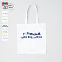 10%OFFクーポン対象 / Traditional Weatherwear / WAVE LOGO TOTE ウェーブ ロゴ トート / A231TAGGO0...