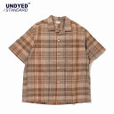 UNDYED STANDARD アンダイドスタンダード / MADRAS CHECK S/S SHIRT / UNS25SSH015 / 半袖 シャツ / オー...