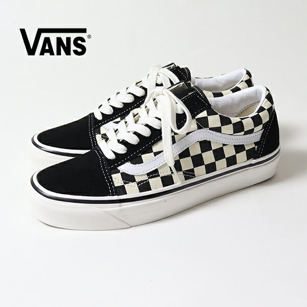 (10%OFFクーポン対象) VANS ヴァンズ / OLD SKOOL 36 DX (ANAHEIM FACTORY) (BLACK CHECK) (VN0A38G2OAK) (2023秋冬)