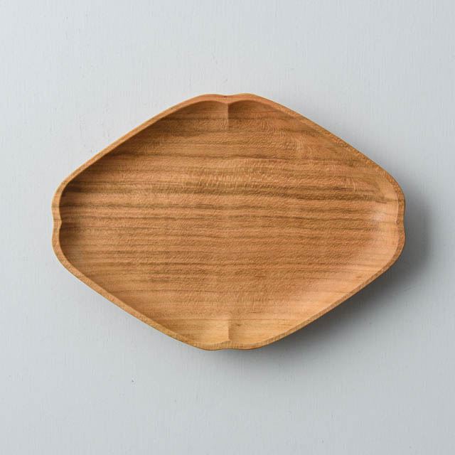 四十沢木材工芸 石川 KITO 小皿 隅入 菱 小 02 ネコポス便対応(同梱は不可)