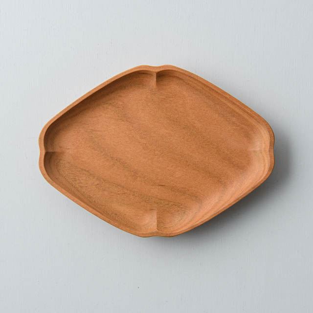 四十沢木材工芸 石川 KITO 小皿 隅入 菱 小 04 ネコポス便対応(同梱は不可)