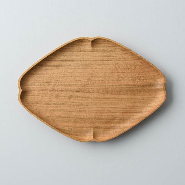 四十沢木材工芸 石川 KITO 小皿 隅入 菱 大 02 ネコポス便対応(同梱は不可)