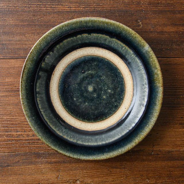 中ノ畑窯 佐藤央巳・友美 七寸皿 06(3)