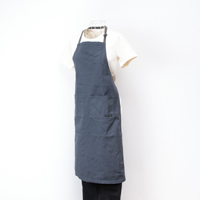 NAPRON エプロン NAPRON エプロン 帆布生地 チャコール NP-AP05 4POCKET CANVAS FULL APRON CHARCOAL ネコポス便対応(同梱は不可)