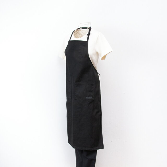 NAPRON エプロン NAPRON エプロン 帆布生地 黒 NP-AP05 4POCKET CANVAS FULL APRON BLACK ネコポス便対応(同梱は不可)