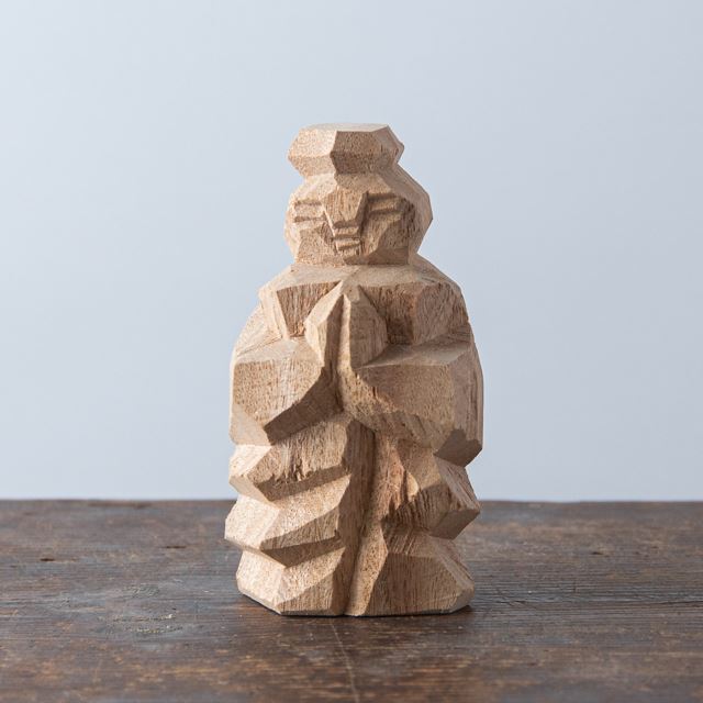 昭雲工房 叩き彫 祈り 9cm 山田尚公作 17111