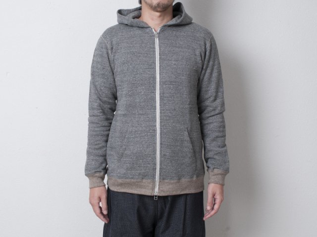 Yohaku 余白 茶綿ジップパーカー スミクロ 限定生産色 O0001d Frank 暮らしの道具 Yohaku 余白 茶綿ジップパーカー スミクロ 限定生産色 O0001d Frank 暮らしの道具