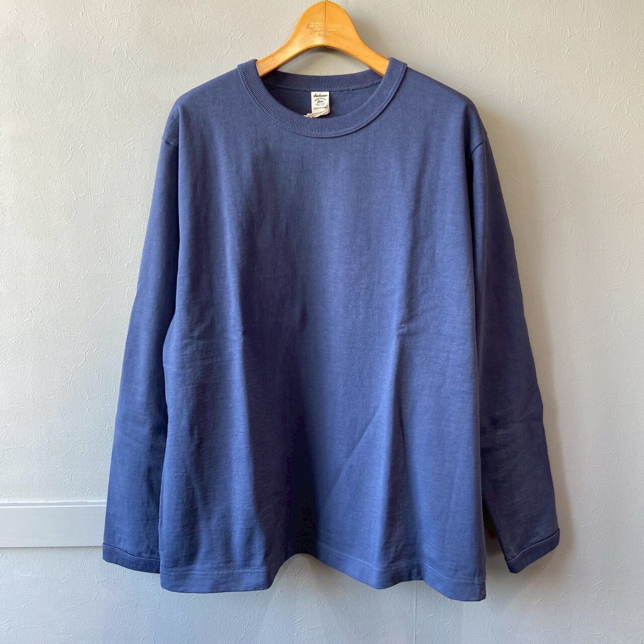 Rakuten - 【ポイント10倍】JACKMAN ジャックマン ドツメロングスリーブT-シャツ JM5460 ドツメ 長袖 Dotsume LS T-shirt