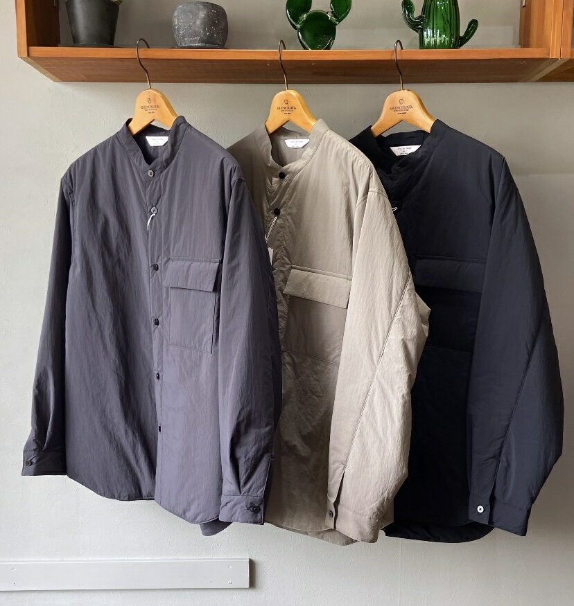 STILL BY HANDシンサレート中綿ハーフコート【48】 STILL BY HAND - 【ラスト1点】【24AW】シンサレートステンカラー