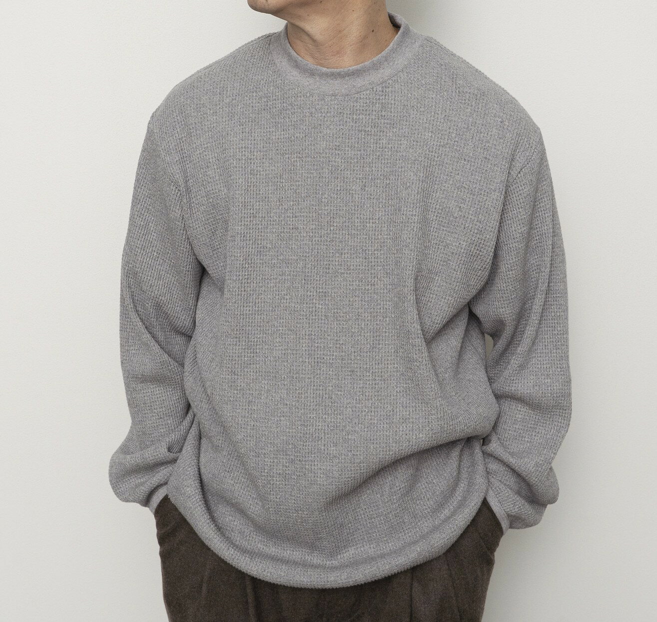 Rakuten - 【即日発送】STILL BY HAND スティルバイハンド/ CS01254 定番 ワッフル カットソー ロングスリーブティ ロンティー 新作 即日発送 stillbyhand