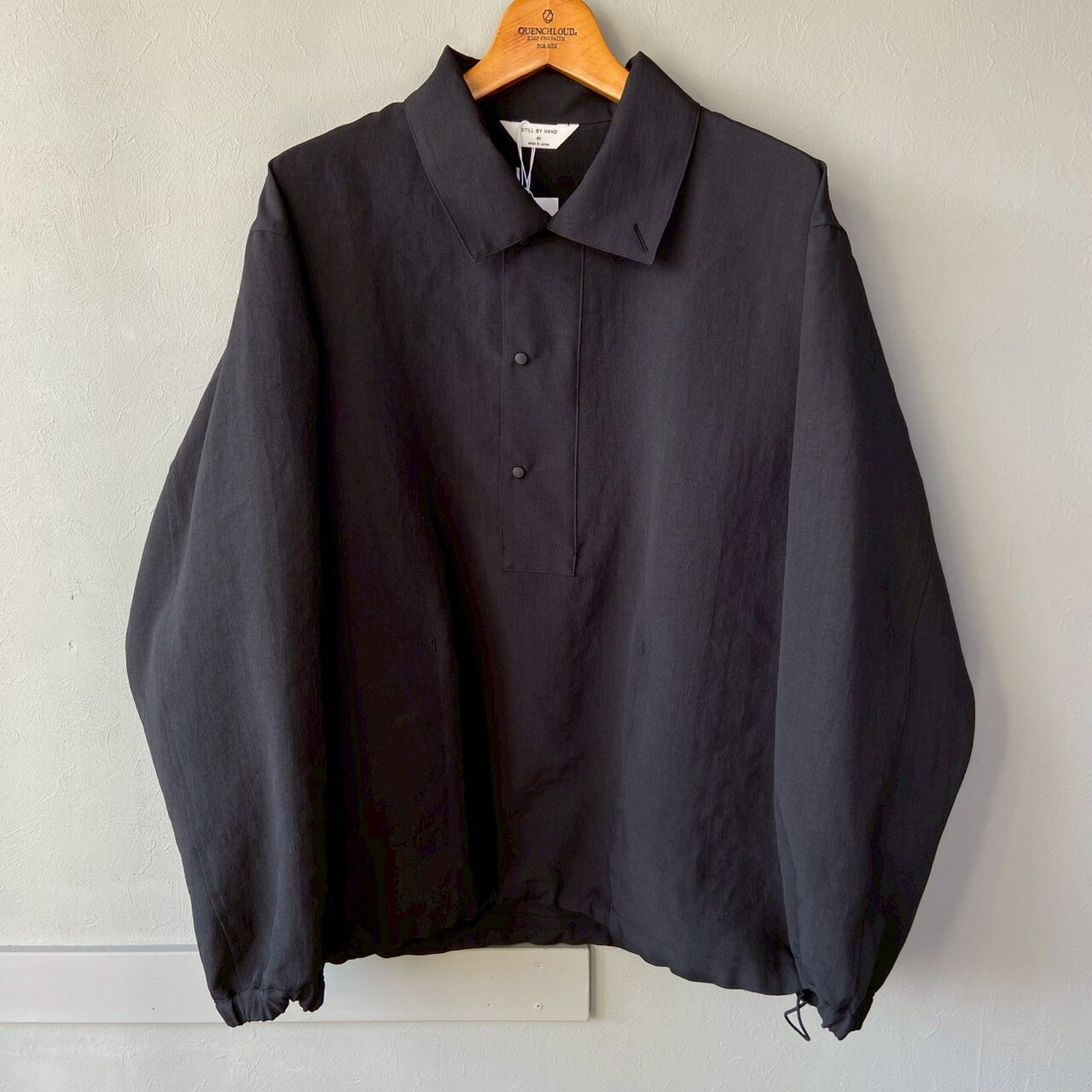 Rakuten - 【new item】STILL BY HAND スティルバイハンド / BL04254 - ECRU アノラック ブルゾン 新作 即日発送 ネイビー ブラック