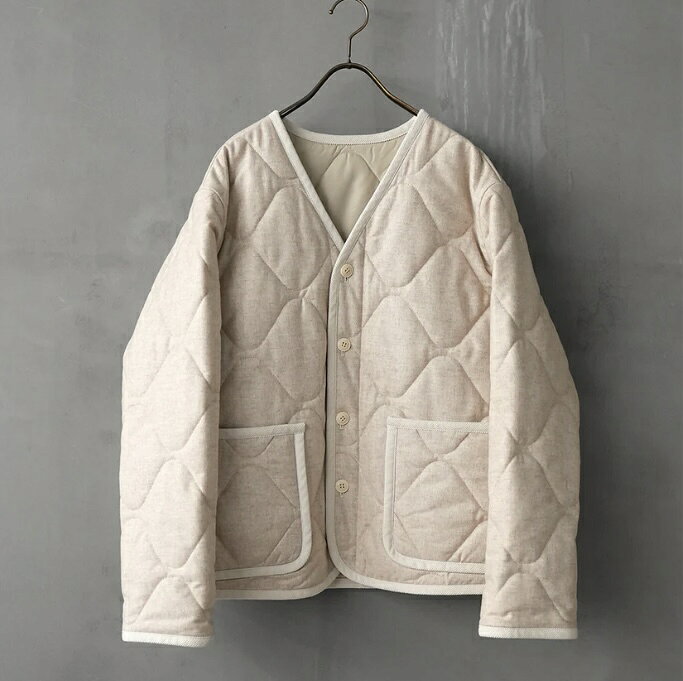 Rakuten - 【新春特別価】MANON マノン WOOL QUILT CARDIGAN JKT キルティング ジャケット コート 軽量 保温性 即日発送