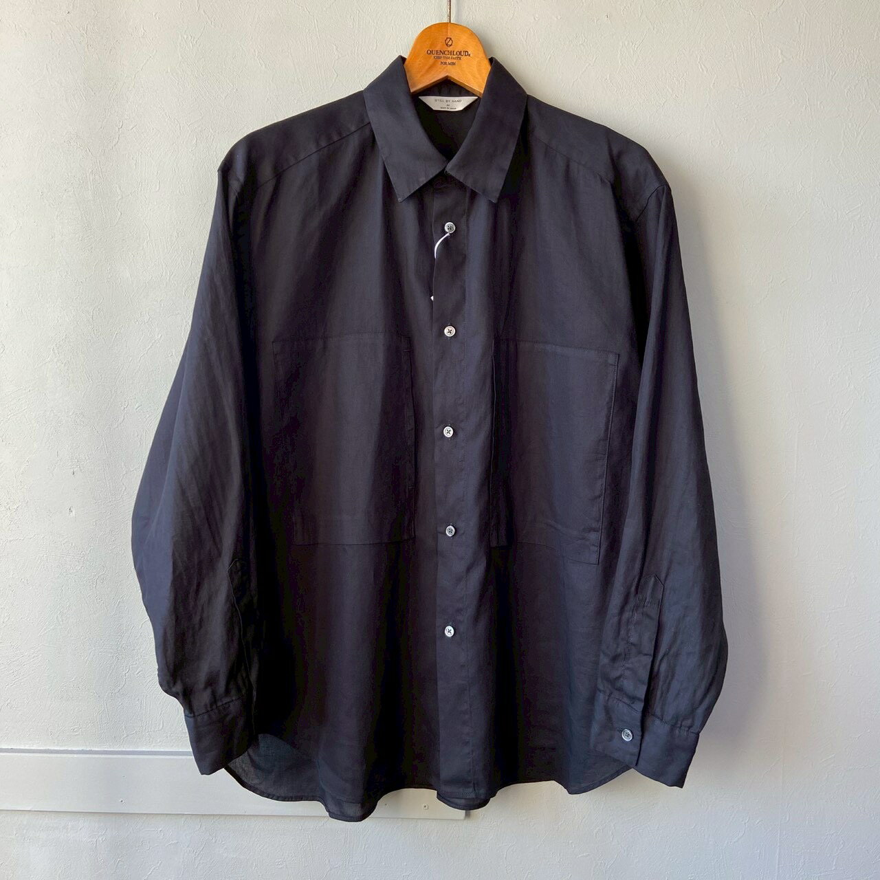 Rakuten - 【New item!!】STILL BY HAND スティルバイハンド シャツ / SH05261 ホワイト ブルー ダークネイビー 即日発送