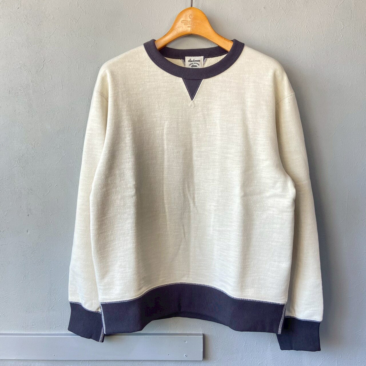 Rakuten - 【ポイント5倍】jackman ジャックマン スウェット GGスウェットクルーネック JM7292 GG Sweat Crewneck 綿 100% ジャックマン スウェット プレゼント