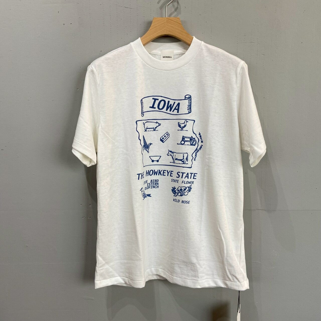 Rakuten - 【ポイント5倍!!】MORIKA モリカ スーベニアTシャツ プリントティー グラフィックTシャツ カジュアル レディース