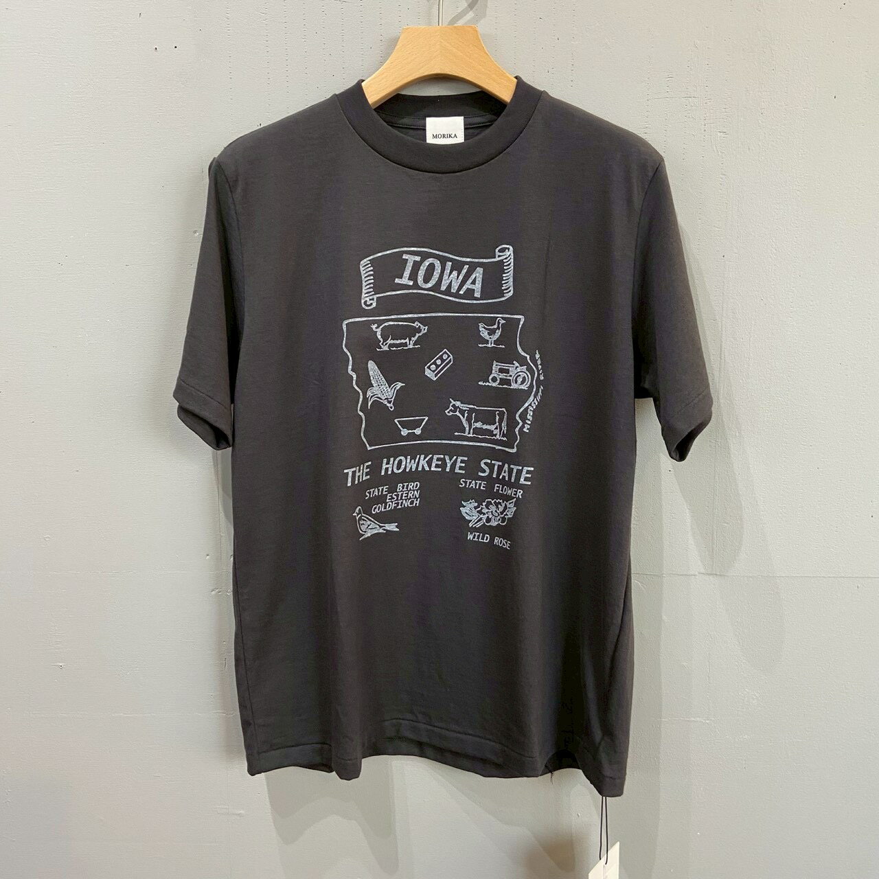 Rakuten - 【ポイント5倍!!】MORIKA モリカ スーベニアTシャツ プリントティー グラフィックTシャツ カジュアル レディース