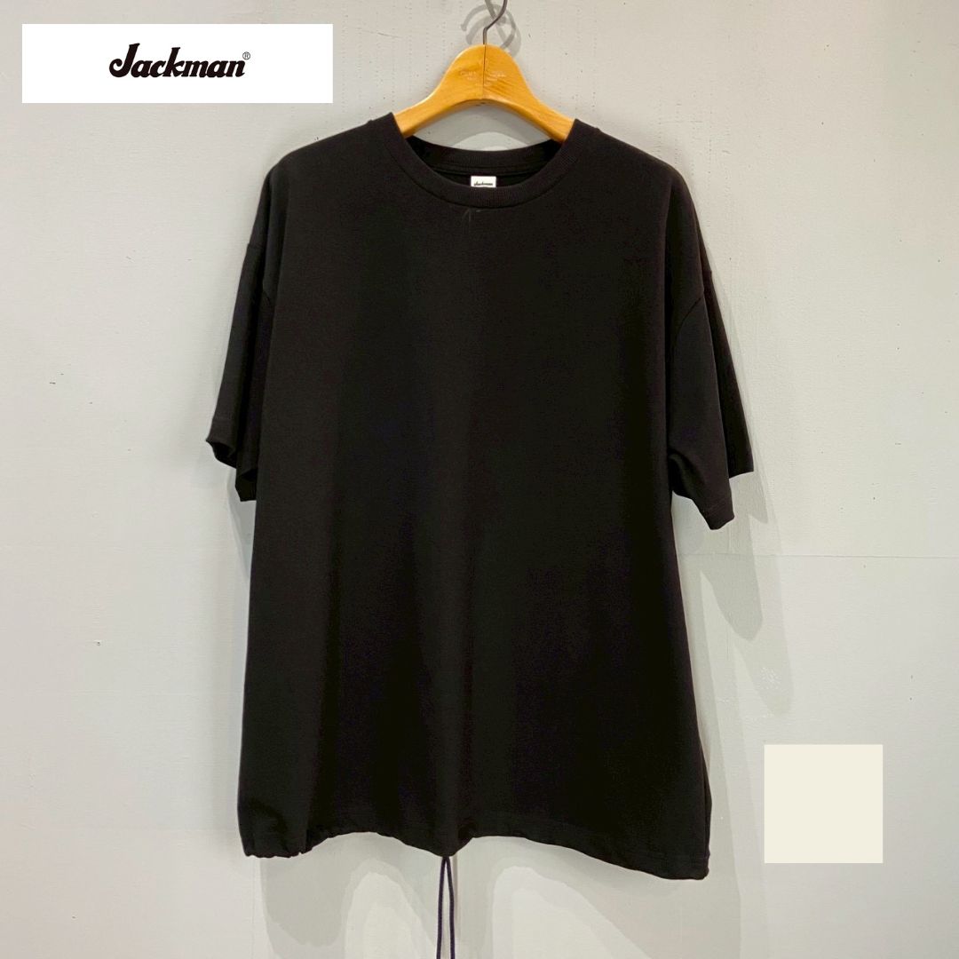 Rakuten - 【ポイント5倍!!】JACKMAN ジャックマン CTC Big Himo T-Shirt CTCビッグヒモT-シャツ JM5639 清涼感【即日発送】