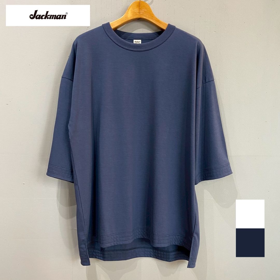 Rakuten - JACKMAN ジャックマン Tシャツ CTCビッグヒモT-シャツ JM5639 コールドツイストコットン【即日発送】