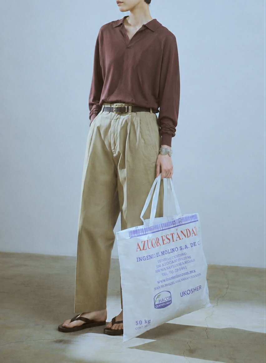 Morika モリカ　ロングスリーブ　スキッパー　カットソー