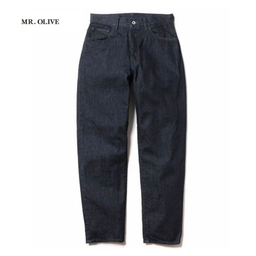 MR.OLIVE ミスターオリーブ 12oz CRUNCH DEINIM / RELAXED TAPERED 12オンスデニム mr olive コットン100％