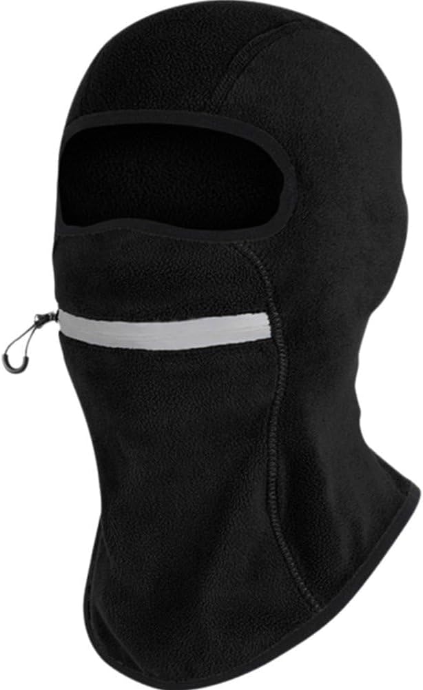 冬用フェイスカバー 暖かい 防寒 防風 目出し帽 夜間安全 反射 サイクリング バイク 釣り 男女兼 ...