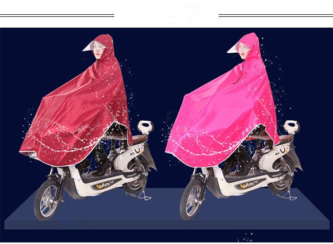 レインポンチョ 雨 カッパ 自転車 春 通勤 おしゃれ フード付き レインコート 雨具 撥水 レディース 大人 つば広 レインポンチョ 3
