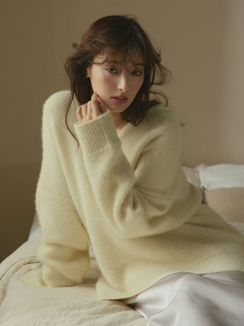 【SALE／30%OFF】ニットフーディー FRAY I.D フレイ アイディー トップス ニット ホワイト グレー ベージュ【RBA_E】【送料無料】[Rakuten Fashion]のサムネイル