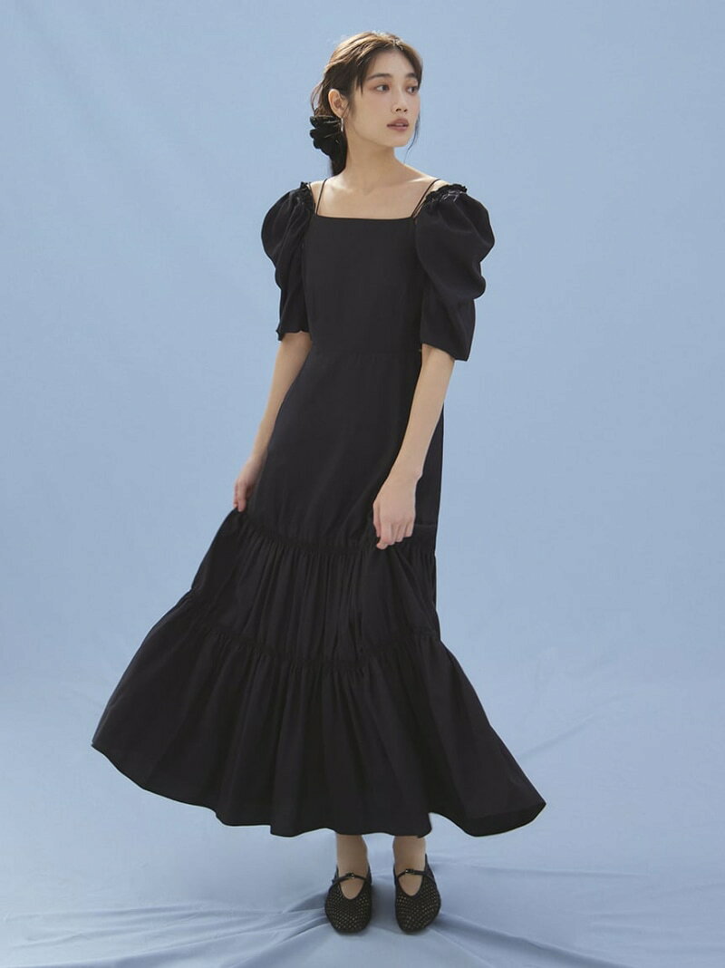 楽天市場】パフスリーブ（ブランドフレイアイディー）（ワンピース  