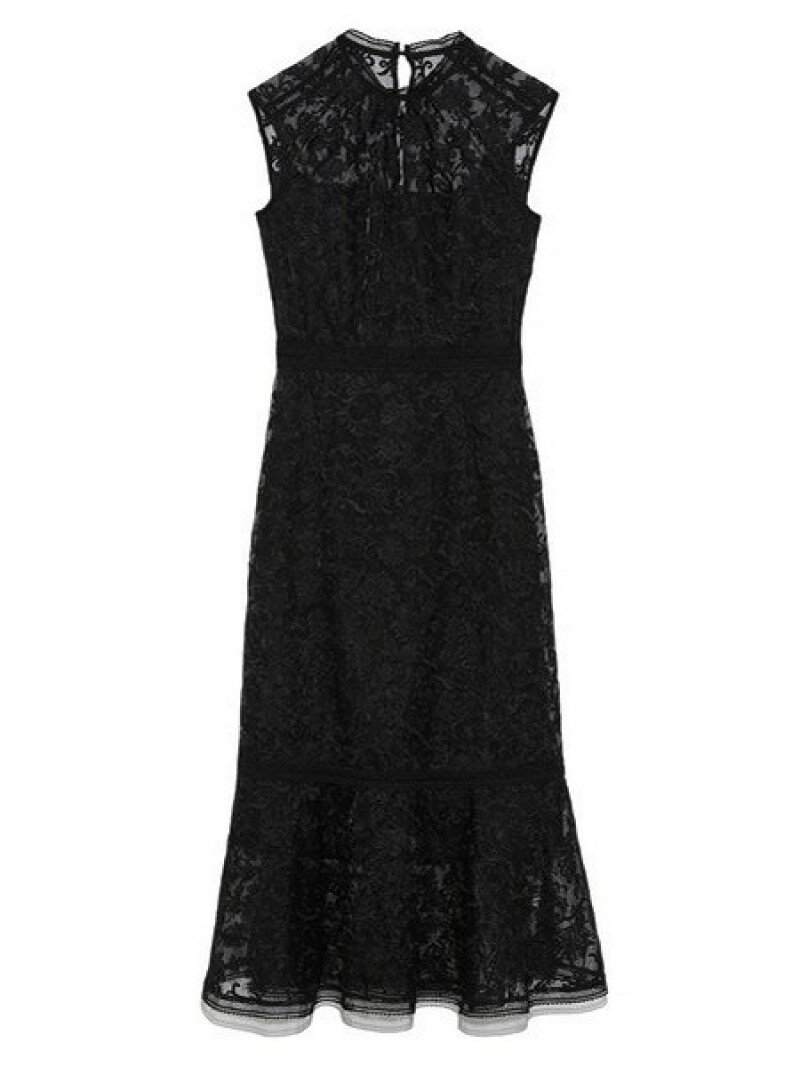 【SALE／40%OFF】オーガンジー刺繍ワンピ FRAY I.D フレイ アイディー ワンピース・ドレス その他のワンピース・ドレス ブラック ベージュ ブルー【RBA_E】【送料無料】[Rakuten Fashion]のサムネイル