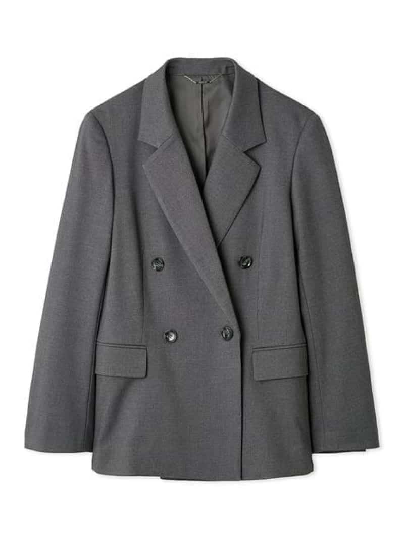 ダブルテーラードジャケット FRAY I.D フレイ アイディー ジャケット・アウター テーラードジャケット・ブレザー グレー【送料無料】[Rakuten Fashion]のサムネイル