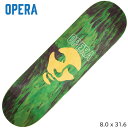 オペラ スケートボード デッキ opera skateboards Die Cut Mask EX7 Deck 白井空良 河上恵蒔 草木ひなの オペラスケボー