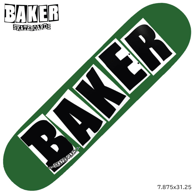 ベイカー デッキ BAKER DECK Brand Logo Deck スケートボード スケボー SKATEBOARD デッキ