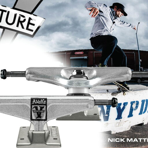 ベンチャー トラック VENTURE Nick Matthews Awake LTD スケートボード パーツ SK8 ベンチャー トラック VENTURE Nick Matthews Awake LTD スケートボード パーツ SK8