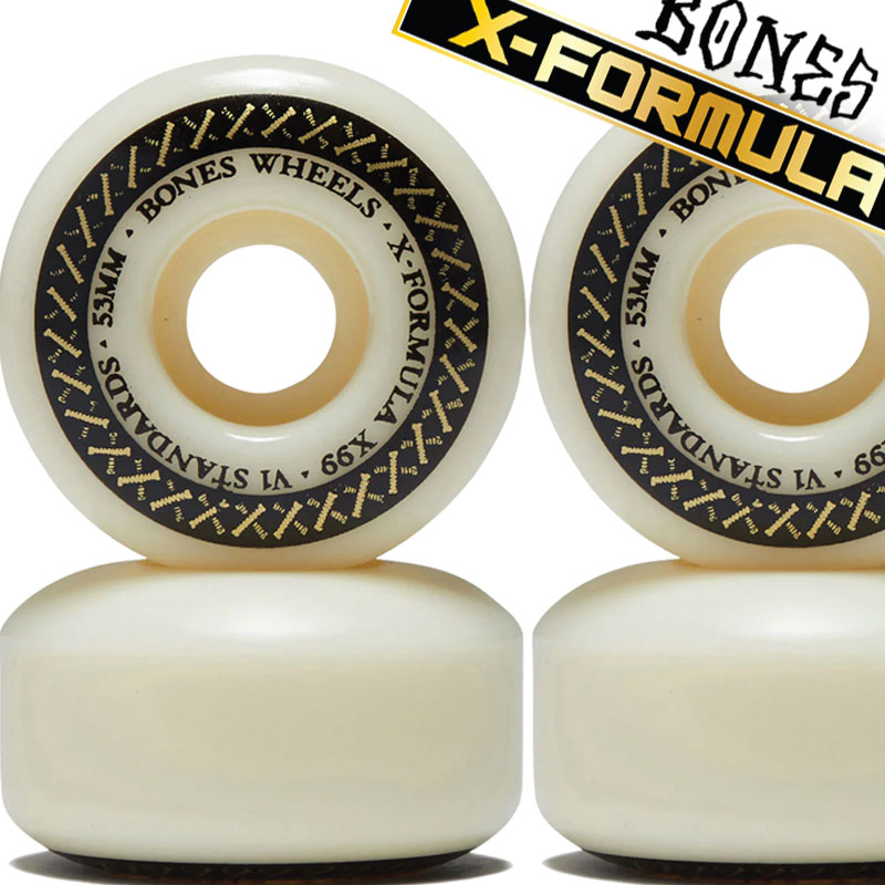 ボーンズ ウィール BONES WHEEL X-FORMULA STANDARD V1 52mm 53mm 54mm 99A スケボー SKATEBOARD スケートボード