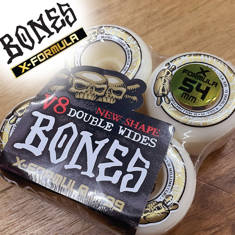 ボーンズ ウィール BONES WHEEL X-FORMULA DOUBLE LOCK V8 54mm 56mm 99A スケボー SKATEBOARD スケートボード