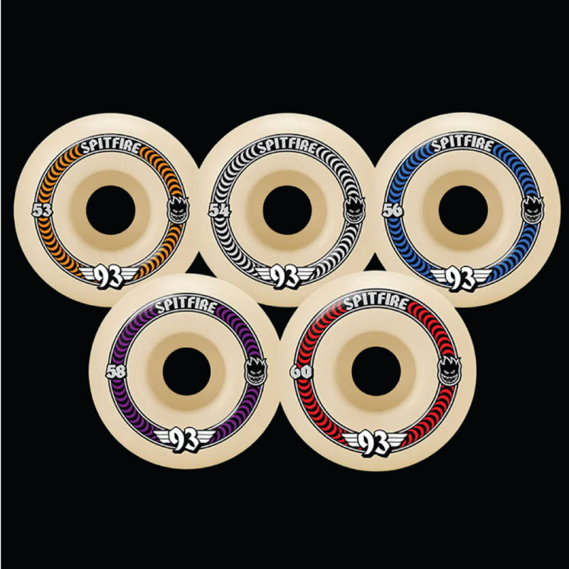 スピットファイアー ウィール SPITFIRE WHEEL F4 93D Classic Wheels 56mm スケボー SKATEBOARD スケートボード 3