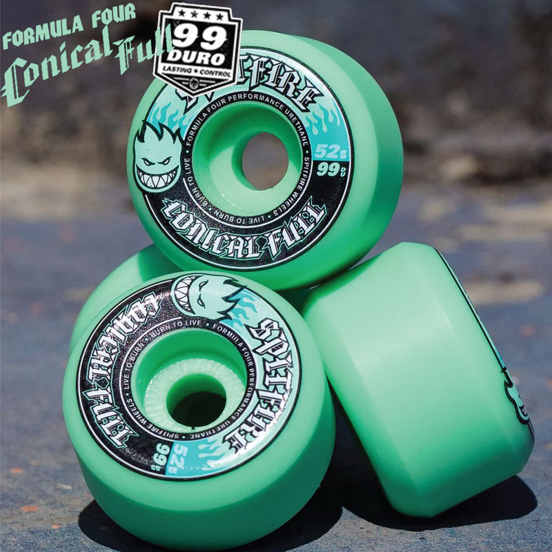 楽天市場】spitfire wheel formula four 99d 52mmの通販