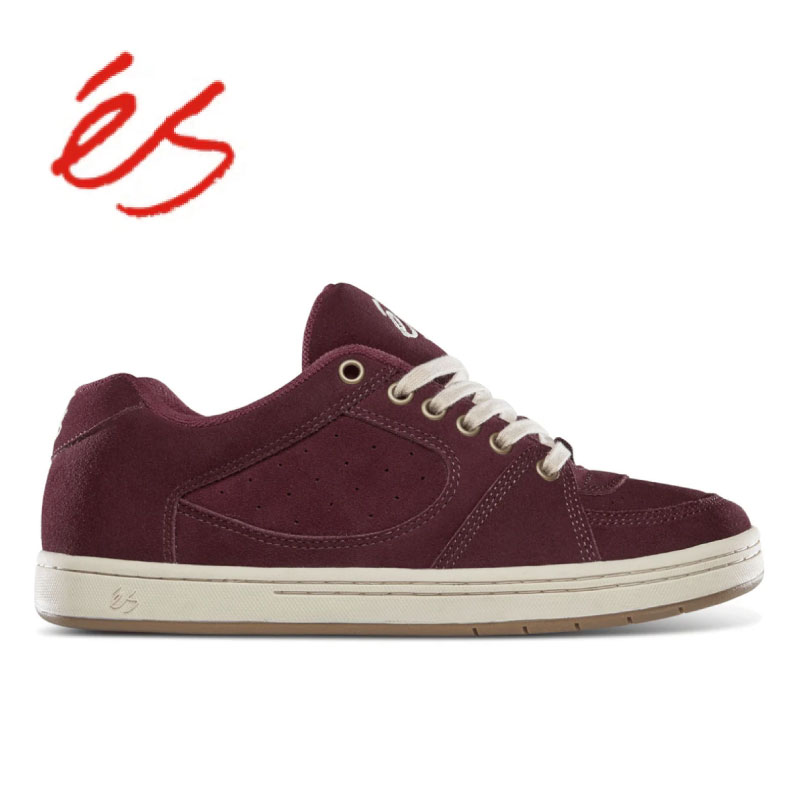 乐天商城 - ES アクセルオージー ACCEL OG エス アクセルオージー BURGUNDY シューズ スニーカー 靴 es skateboard 靴 スケシュー