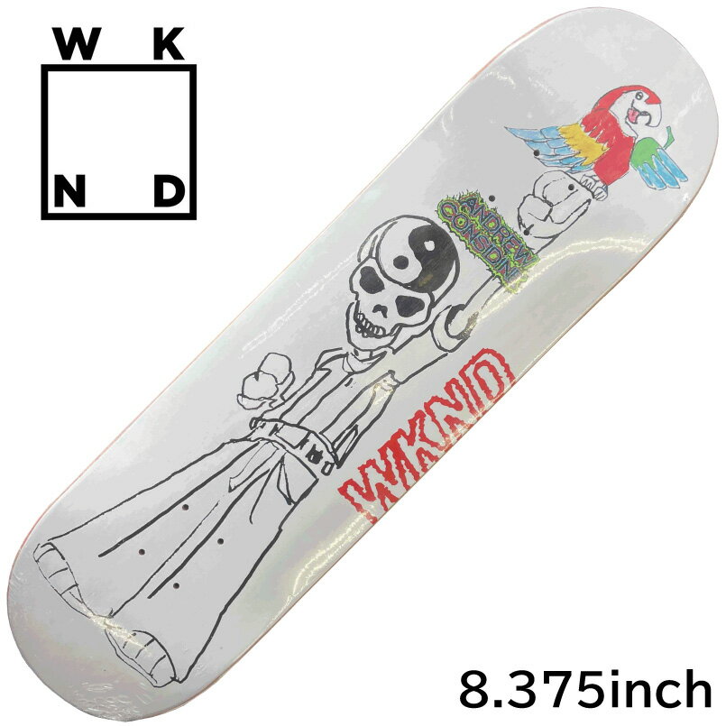 ウィークエンド デッキ WKND 8.375inch ANDREW COSIDINE スケートボード スケボー デッキ skateboard