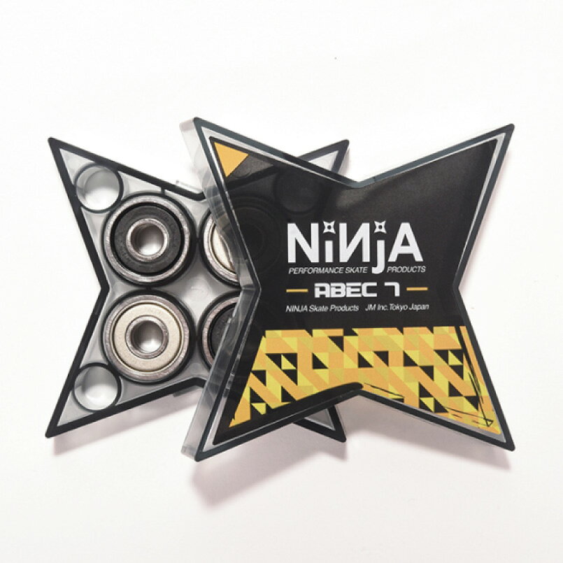 NINJA ベアリング BEARING ABEC7 グリース ニンジャ スケートボードベアリング ベアリング スケートボード スケボー SK8 パーツ スケートボード パーツ SKATEBOARD bearing
